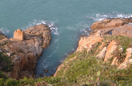 View of a cove