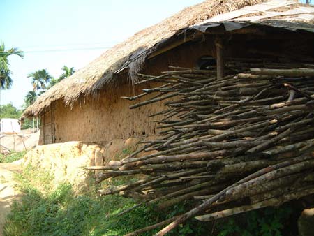 exterior view of wall