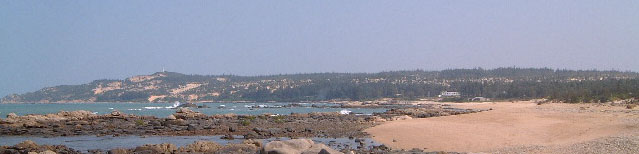 View from Zhongjiao looking back towards Dajiao