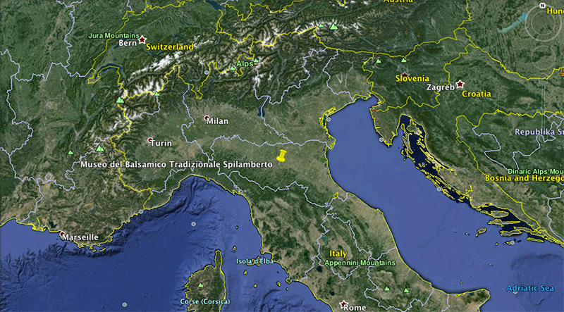 northern italy 1000 km