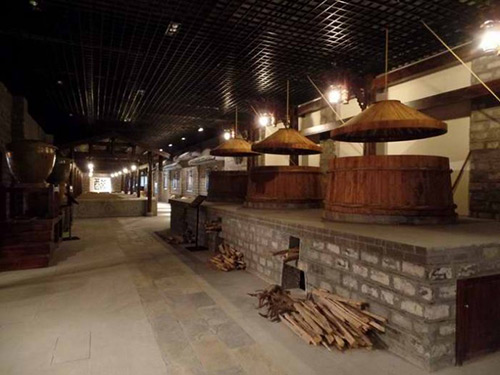 view inside baoning vinegar museum